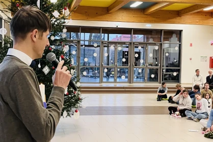 Ujjongj, Sion leánya!” – Adventi öröm és reménység a felsősök reggeli áhítatán