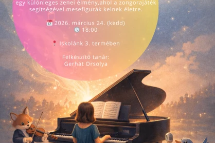 Mesék a billentyűkön – különleges zongoraest a Hunyadiban