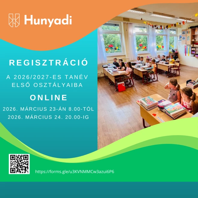 Hétfőn reggel indul a regisztráció a 2026/2027-es tanév első osztályába