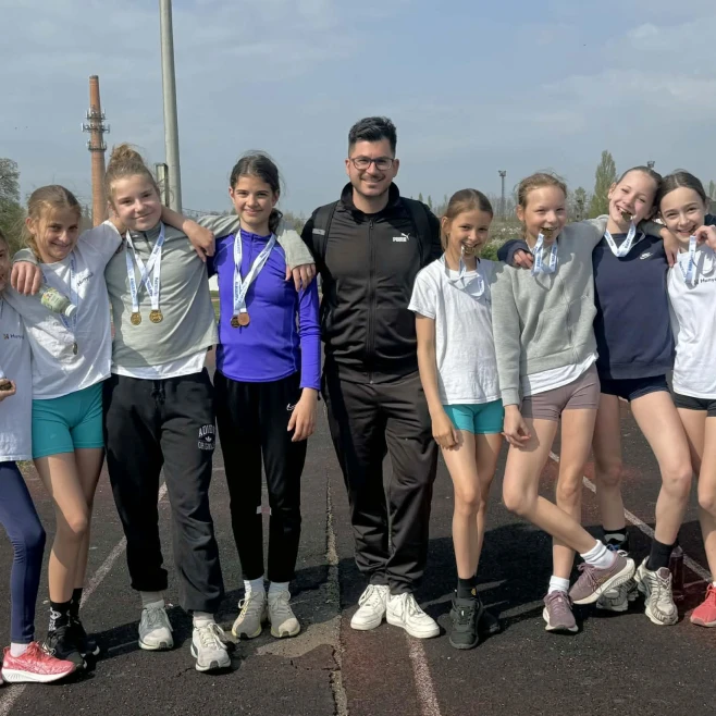 Aranylépések az atlétikapályán