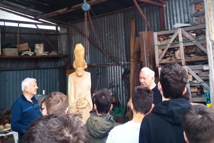 Föld alatt és kézben születő formák – zárult a felvidéki tanulmányút