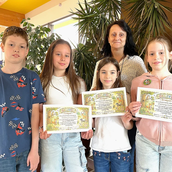 Környezetismeretből a dobogón – negyedikeseink szép szereplése