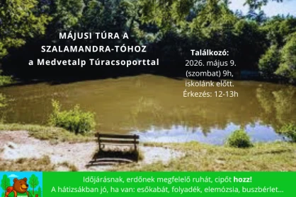 Tavaszi ösvényeken a Szalamandra-tó felé