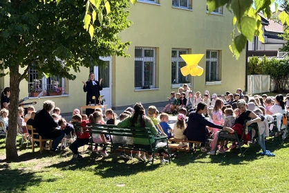 Kockáról kockára épült a hála az óvodai Te Deumon