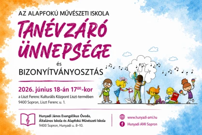 Tanévzáróra készül az AMI