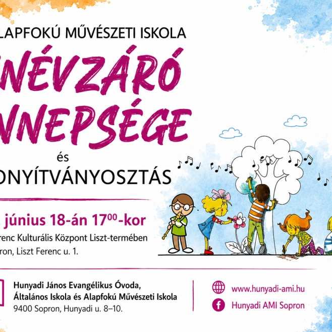 Tanévzáróra készül az AMI