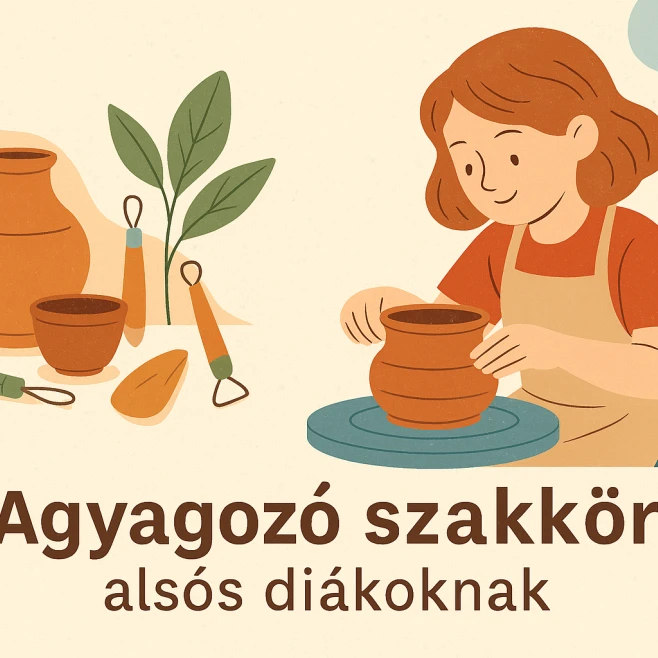 Folytatódik az agyagozó szakkör alsósoknak, lehet még jelentkezni