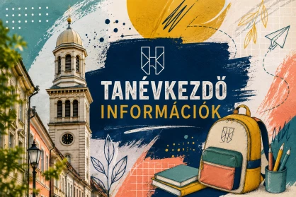 Tanévkezdő információk – 2026/2027