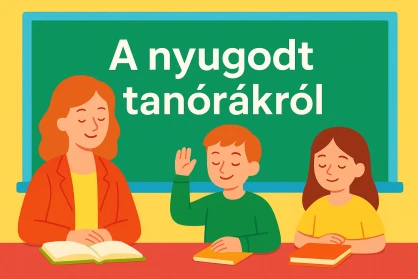Interjú az újonnan induló „Nyugodt tanórák” programról