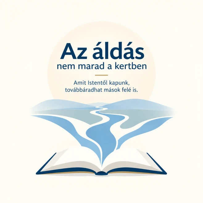 Az áldás nem marad a kertben