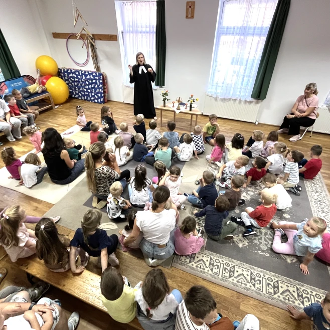 A Jó Pásztor vigyáz ránk – Veni Sancte a Csemetekert Tagóvodában