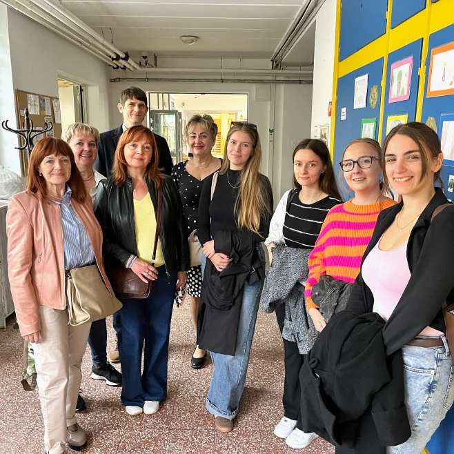 Egy „hahó”, amire mindenki figyel – Erasmus-vendégek a Hunyadiban