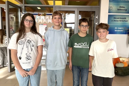Négy nagyon szép eredmény – hunyadis sikerek a Bolyai Matematikaversenyen!