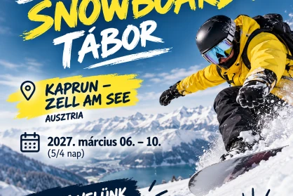 Irány az Alpok! – 2027-ben is indul a sí- és snowboardtábor!