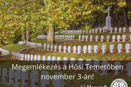 A nevek mögött emberi sorsok – közös emlékezés a Hősi temetőben