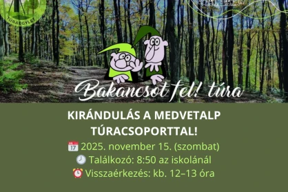 Vándorbot nyomán – indulj velünk a Medvetalp túrára!