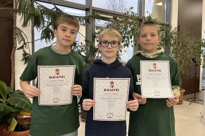 Iskolánk a legjobbak között a Bolyai döntőben!