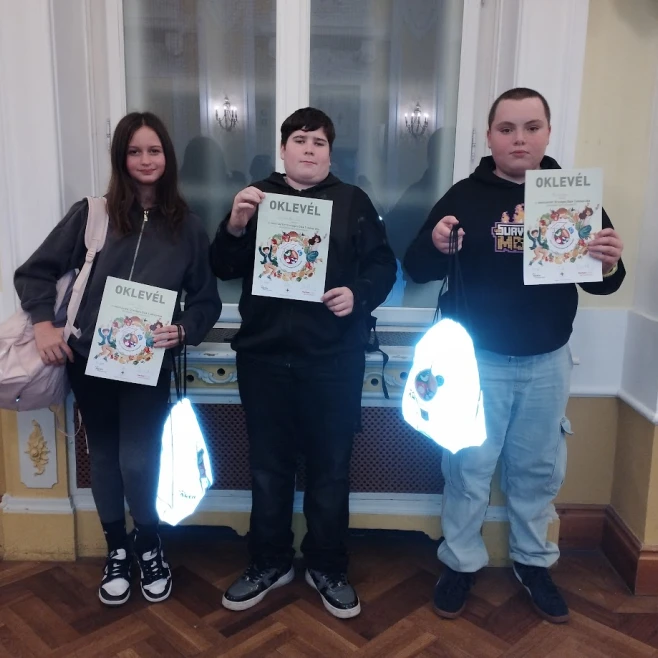 Élen az egészségtudatosságban – 7.a osztályos diákjaink kiemelkedő eredménye az Okostányér Tudáspróbán